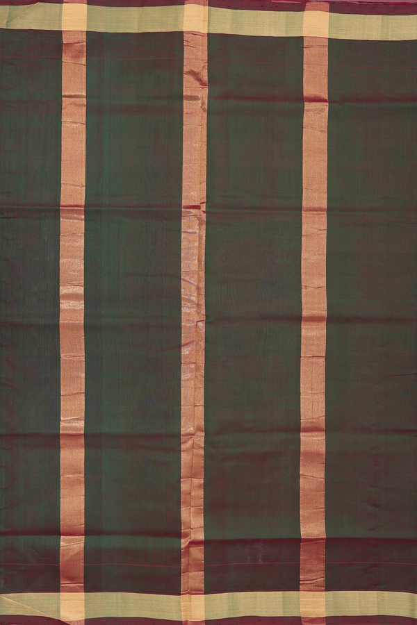 Semi Silk Cotton Saree In Multicolor With Checks Design