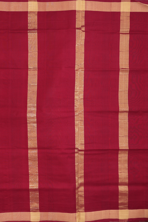Semi Silk Cotton Saree In Multicolor With Checks Design