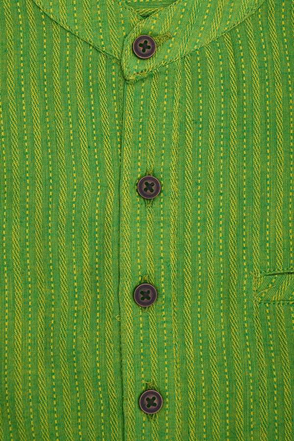 Assorted Shades Of Green Set Of 2 Size 38 Cotton Short Kurta