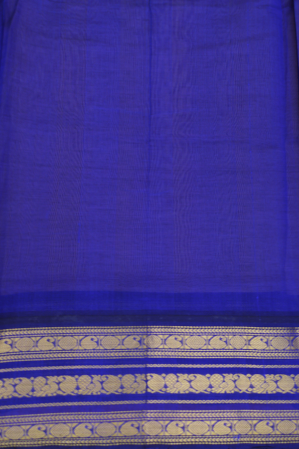 Silk Cotton Saree In Biscuit Color With Contrast Border