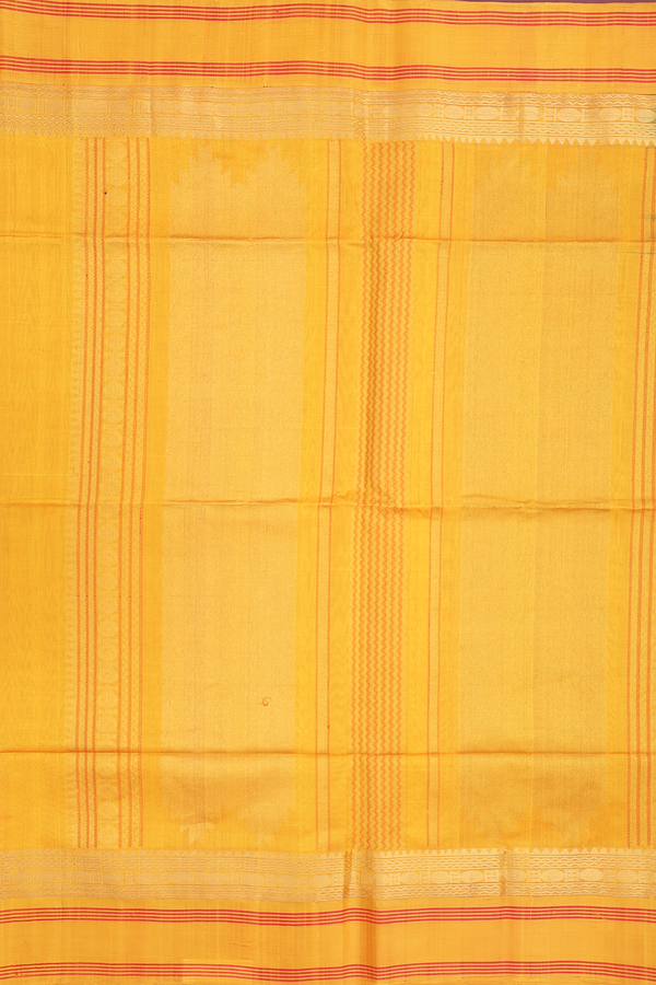 Silk Cotton Saree In Grape Purple With Threadwork Buttas