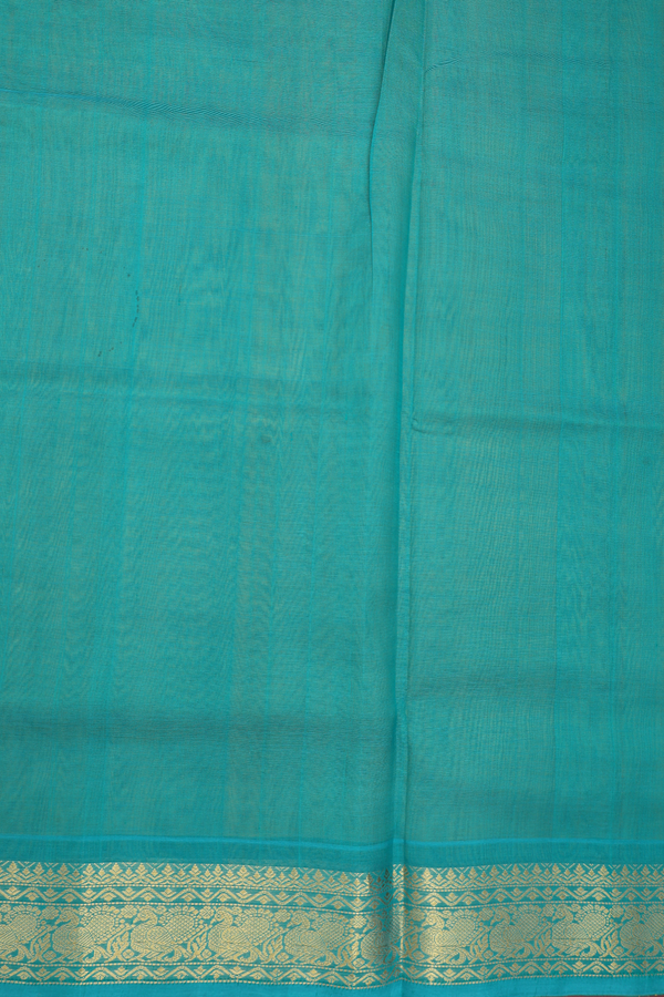 Silk Cotton Saree In Yellow With Threadwork Buttas