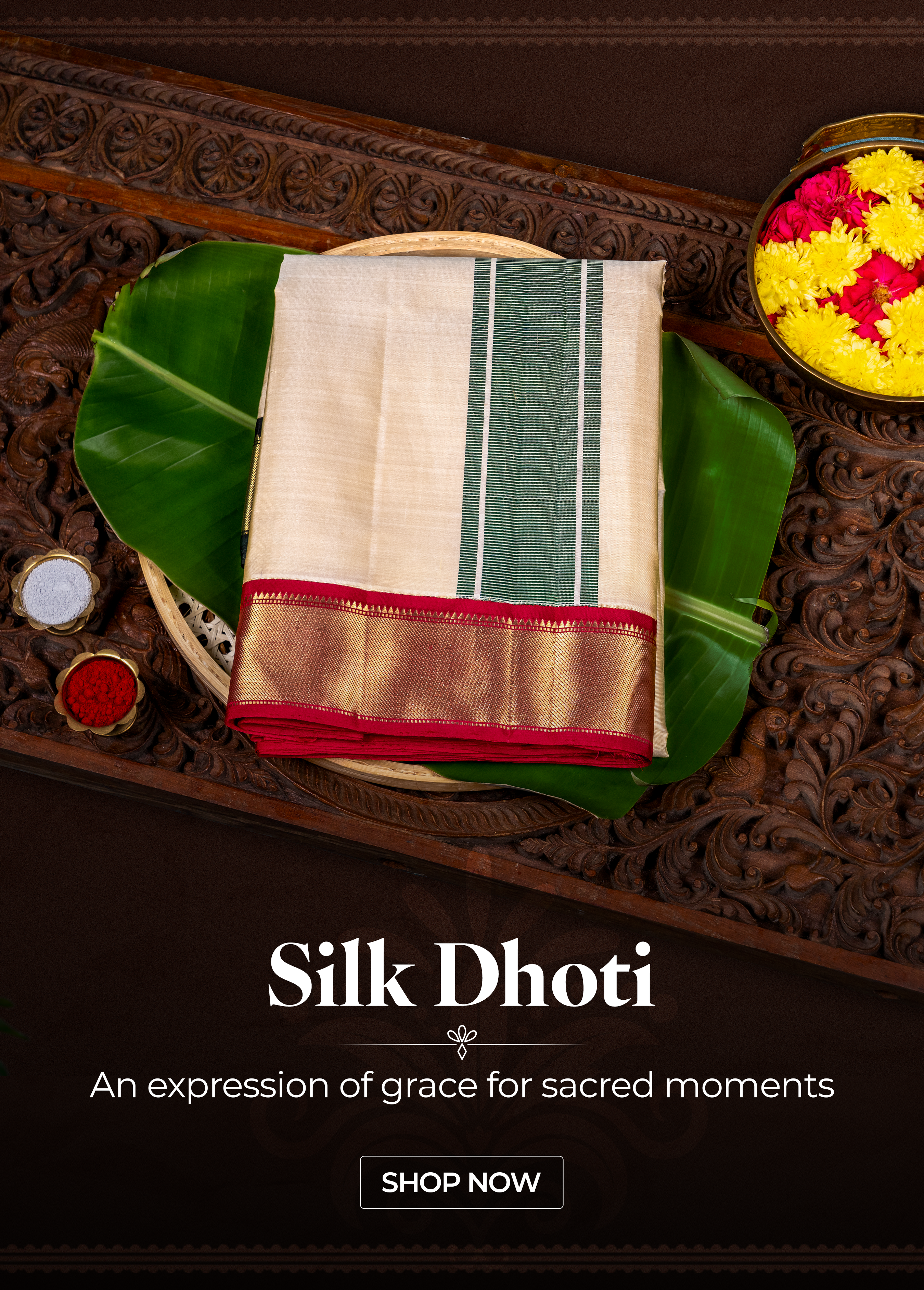 Silk Dhoti