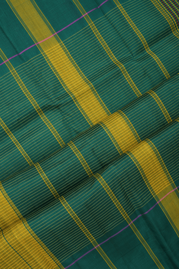 Small Checks Design Multicolor Koorainadu Cotton Saree