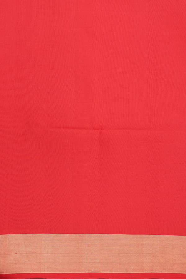 Soft Silk Saree In Turquoise Blue With Zari Motifs