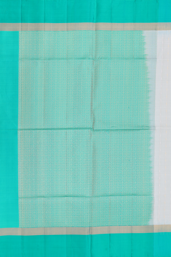 Soft Silk Saree In Beige With Zari Buttas