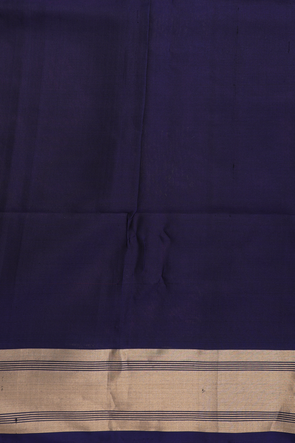 Soft Silk Saree In Berry Purple With Zari Motifs
