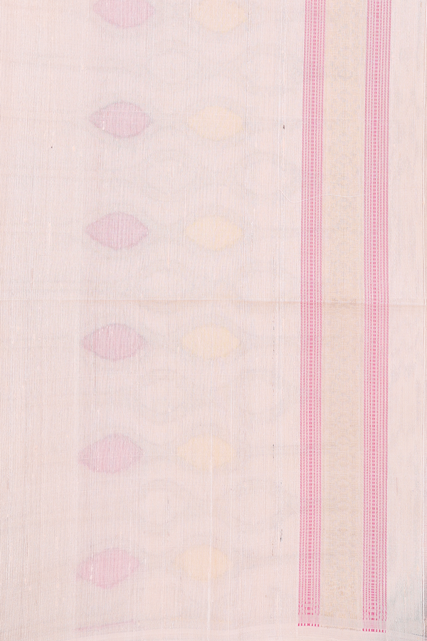 Soft Silk Saree In Biscuit Color With Stripes Design