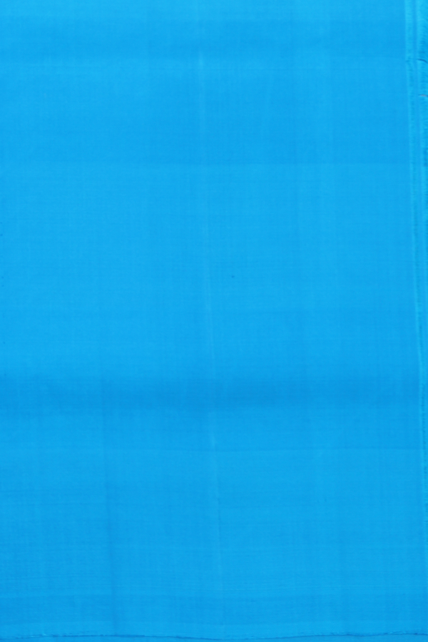 Soft Silk Saree In Blue And Yellow With Checks Design