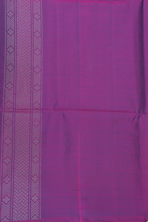 Soft Silk Saree In Capri Blue With Floral Buttas