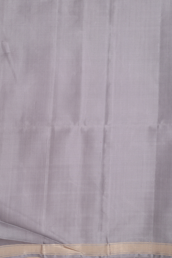 Soft Silk Saree In Capri Blue With Floral Motifs