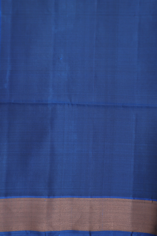 Soft Silk Saree In Dark Green With Stripes Design