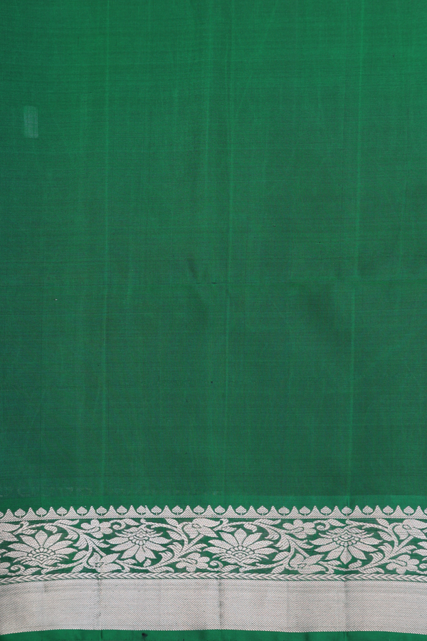 Soft Silk Saree In Deep Sky Blue With Allover Design