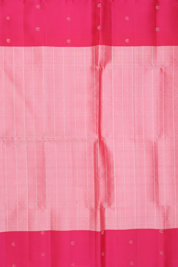 Soft Silk Saree In Dual Tone With Stripes Design