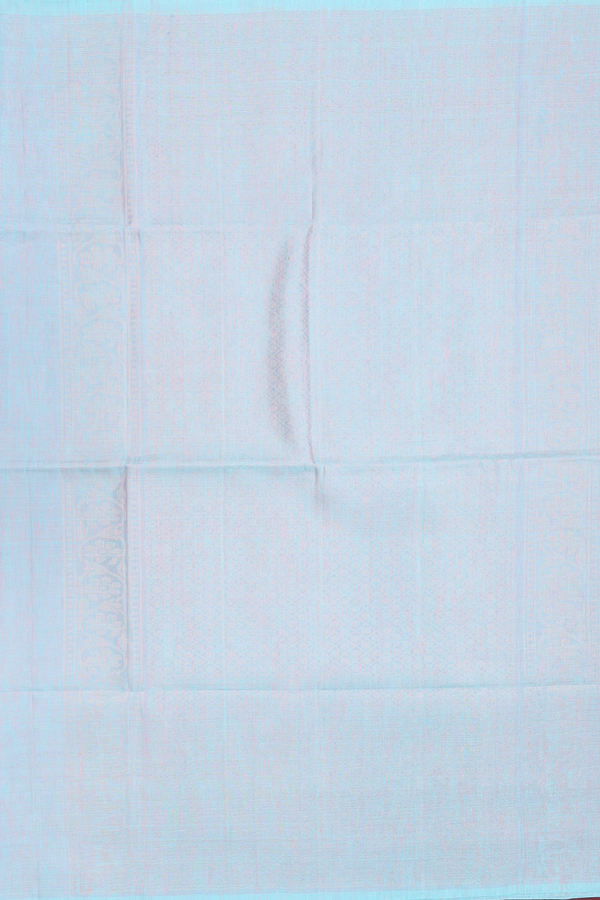Soft Silk Saree In Dual Tone With Zari Buttas