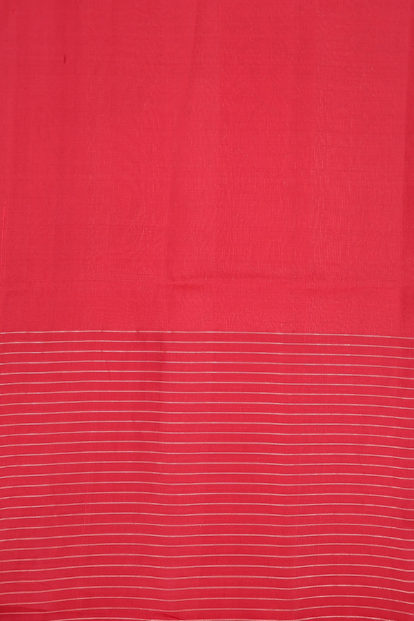Soft Silk Saree In Dual Tone With Zari Buttas