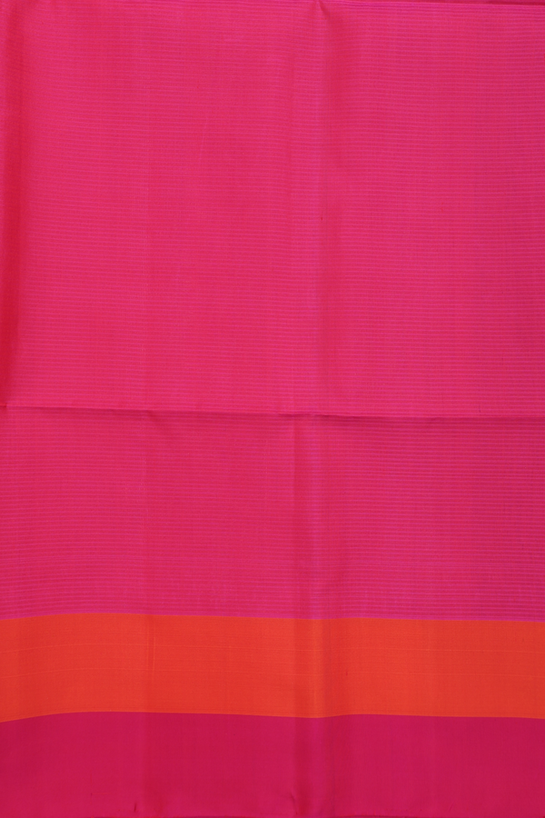 Soft Silk Saree In Blue With Zari Buttas