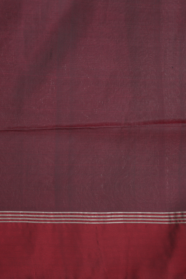 Soft Silk Saree In Fern Green With Floral Buttas