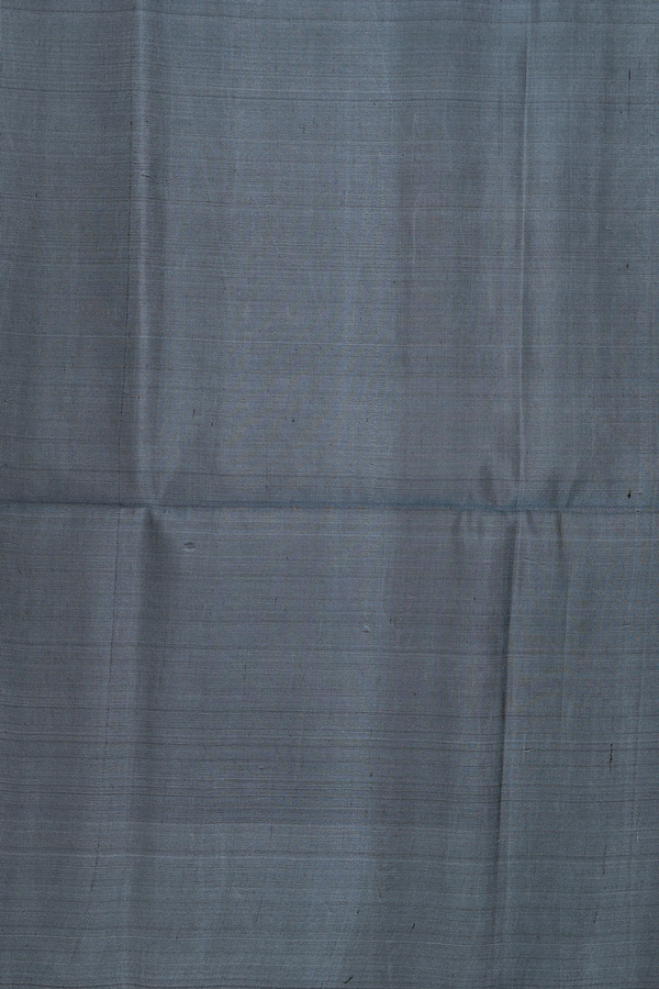 Soft Silk Saree In Forest Green With Brocade Design