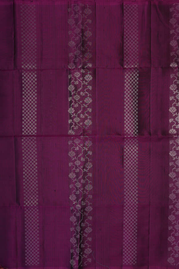 Soft Silk Saree In Grape Purple With Allover Design