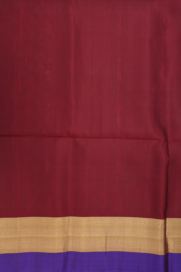 Soft Silk Saree In Green With Zari Buttas