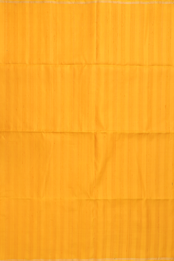 Soft Silk Saree In Honey Orange With Zari Border