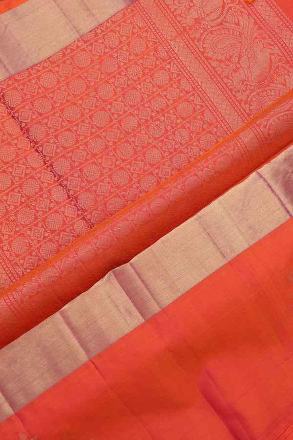 Soft Silk Saree In Ivory With Zari Buttas