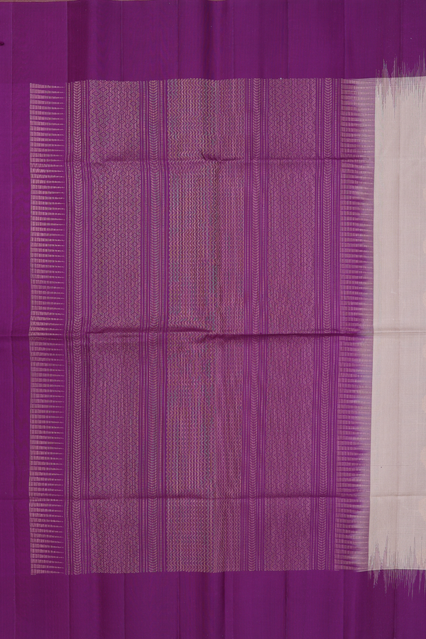 Soft Silk Saree In Light Brown With Zari Buttas