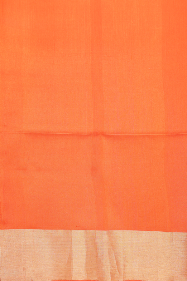 Soft Silk Saree In Lime Green With Floral Buttas