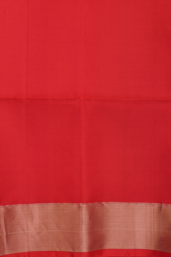 Soft Silk Saree In Lime Green With Zari Motifs