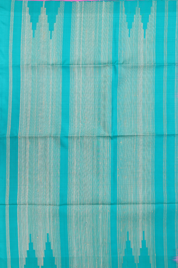 Soft Silk Saree In Lotus Pink With Checks Design