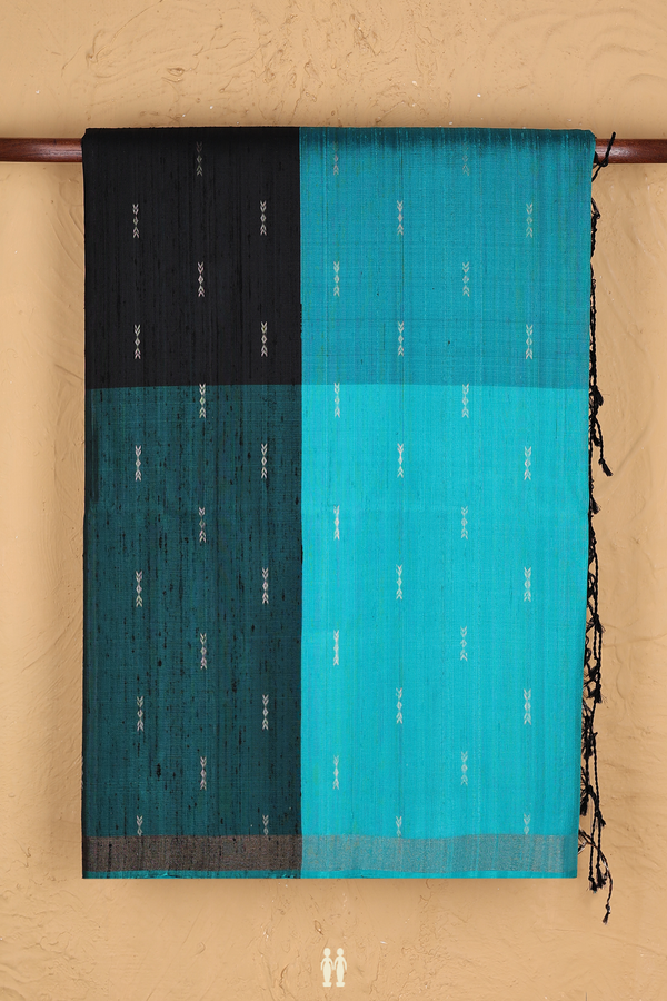 Soft Silk Saree In Multicolor With Checks Design