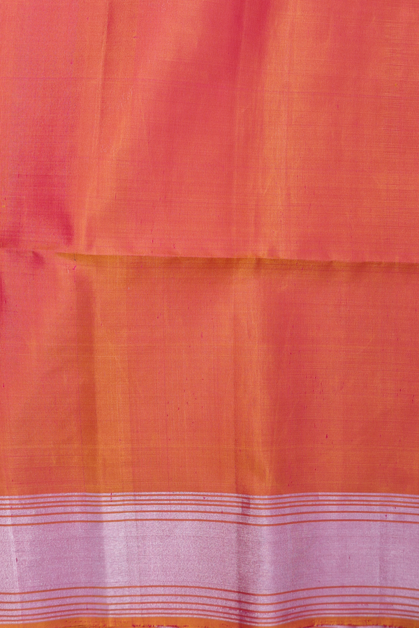 Soft Silk Saree In Mustard Yellow With Stripes Design