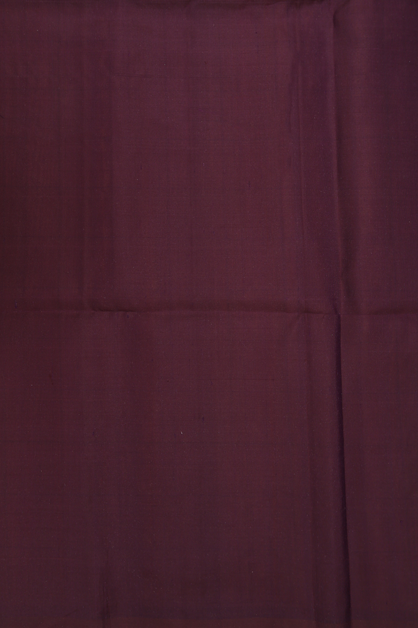 Soft Silk Saree In Honey Orange Along Checks With Buttas