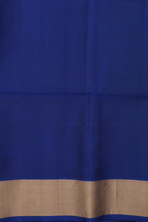 Soft Silk Saree In Olive Green With Floral Buttas