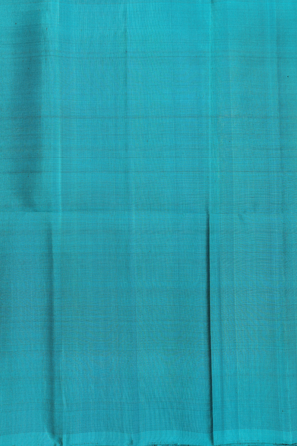 Soft Silk Saree In Oxford Brown With Tree Motifs