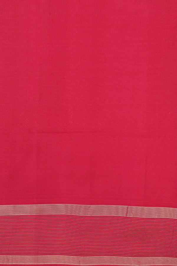 Soft Silk Saree In Pale Green With Floral Buttas