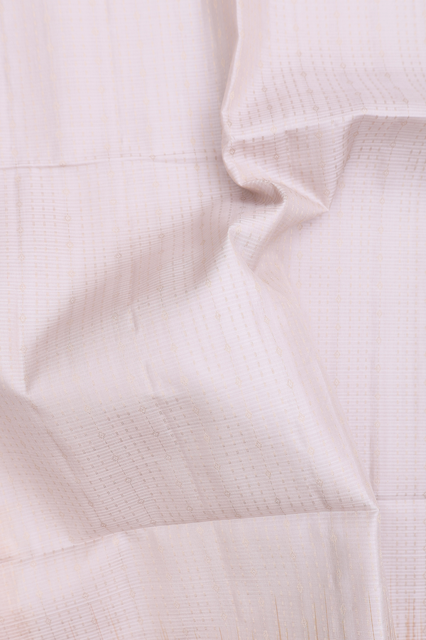 Soft Silk Saree In Powder Pink With Stripes Design