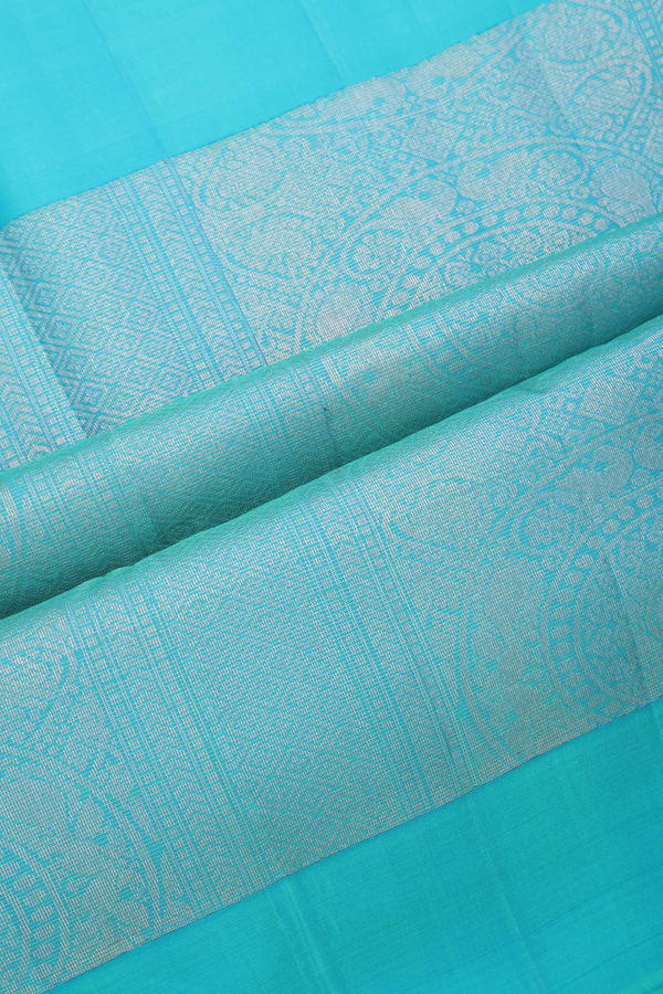 Soft Silk Saree In Purple With Brocade Design