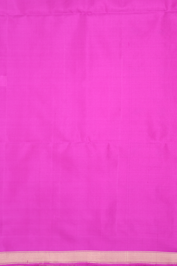 Soft Silk Saree In Purple With Peacock Motifs