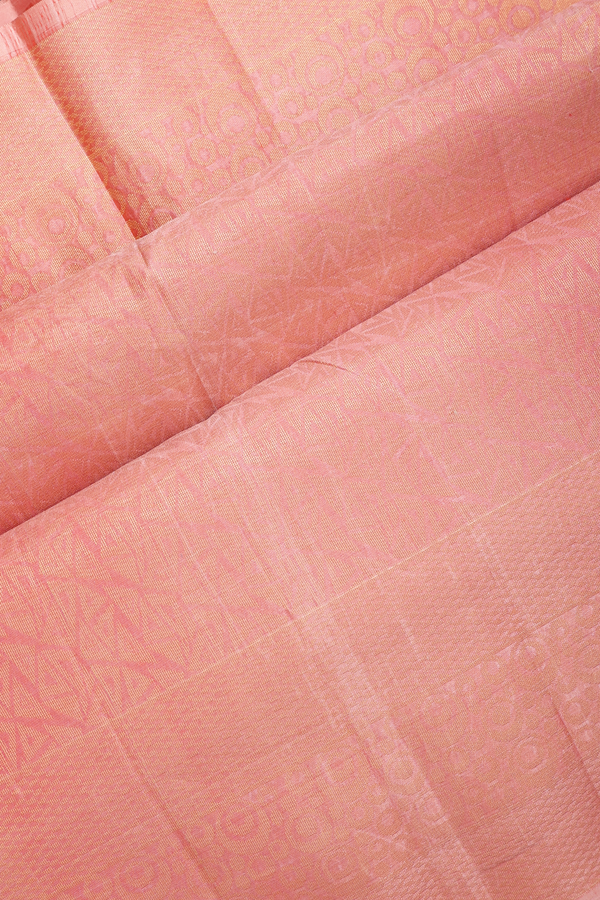 Soft Silk Saree In Rani Pink With Brocade Design