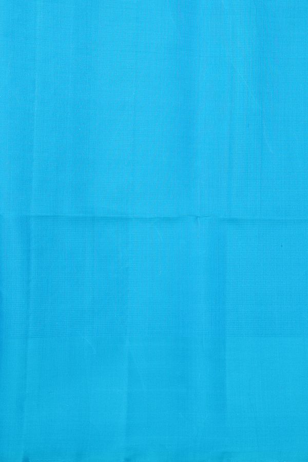 Soft Silk Saree In Rani Pink With Zari Buttas