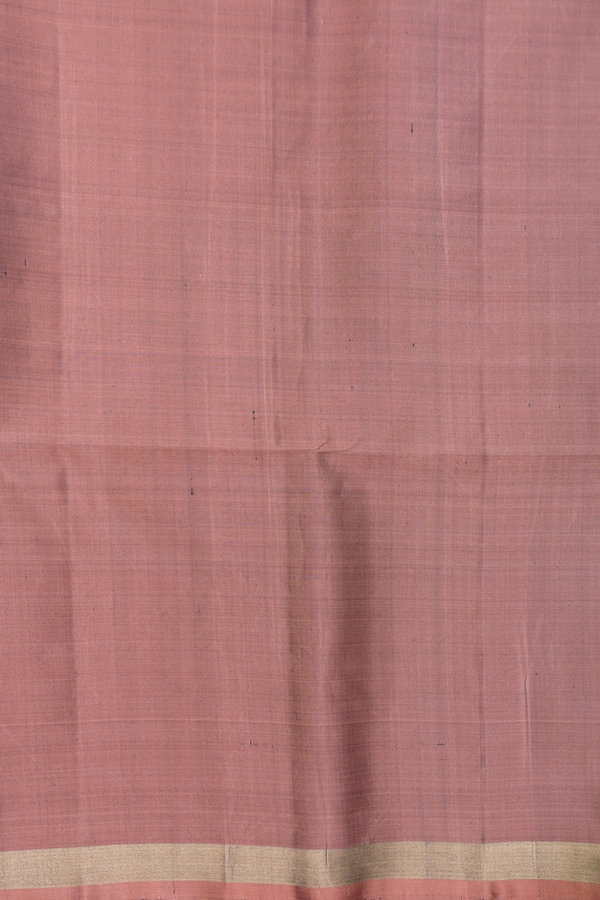 Soft Silk Saree In Regal Purple With Zari Buttas