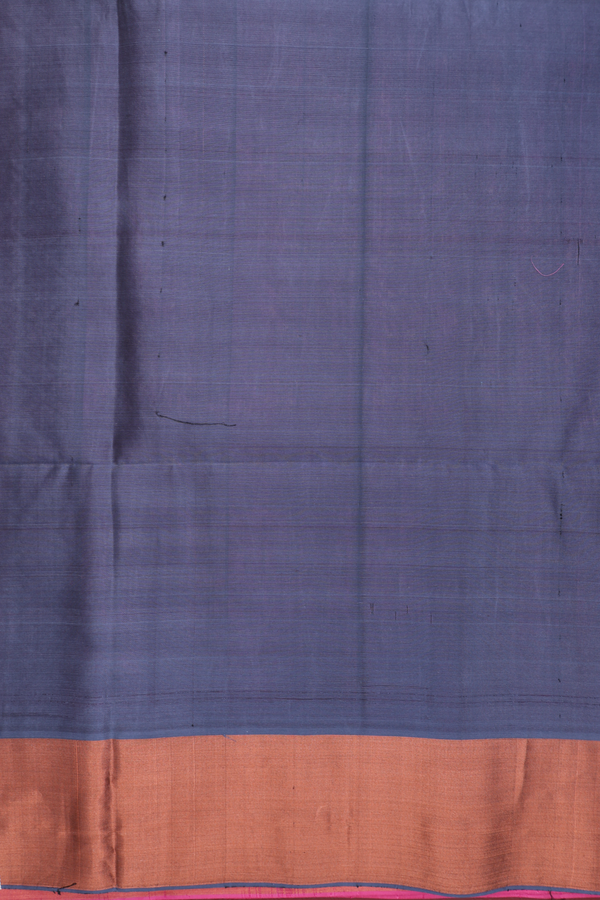 Soft Silk Saree In Rose Pink With Brocade Zari Design