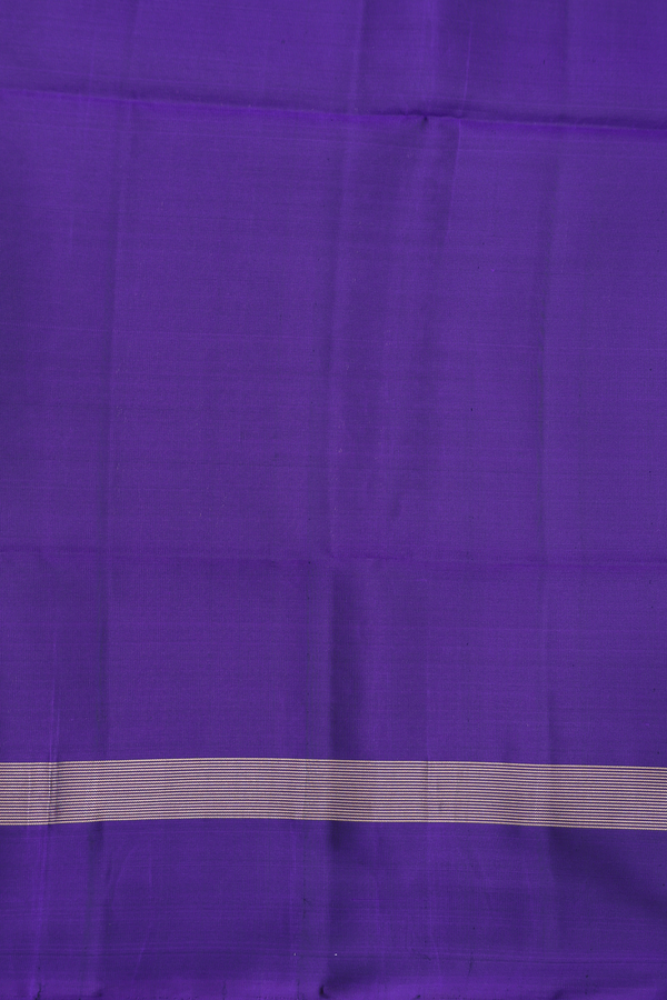 Soft Silk Saree In Rust Orange With Zari Buttas