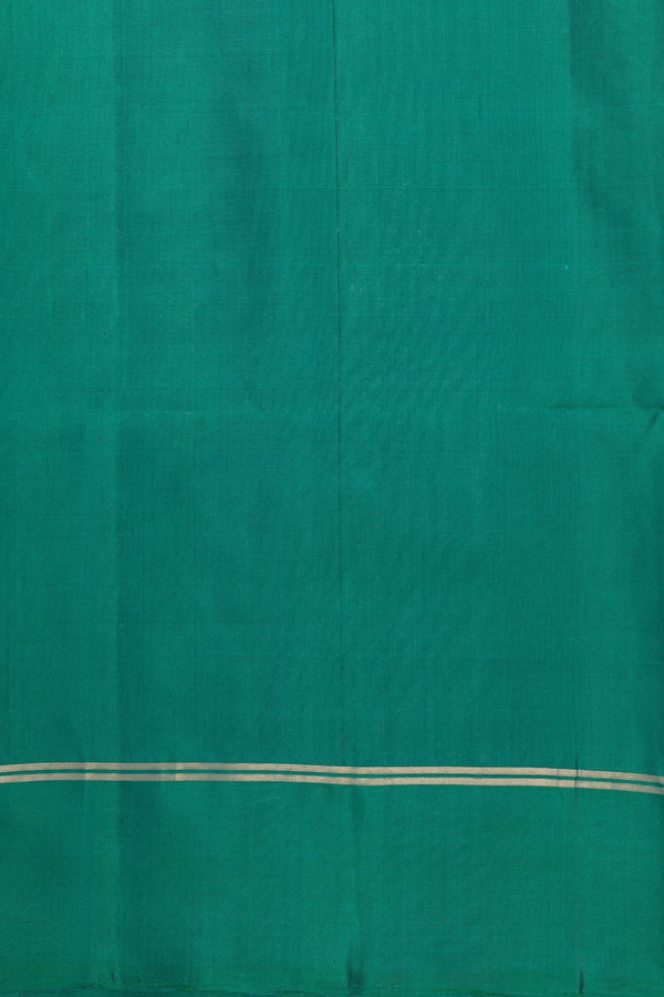 Soft Silk Saree In Scarlet Red With Floral Motifs