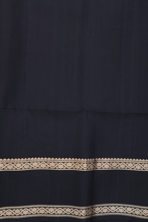 Soft Silk Saree In Spiced Orange With Floral Buttas