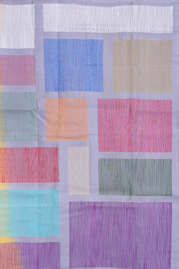 Soft Silk Saree In Sunflower Yellow With Temple Border