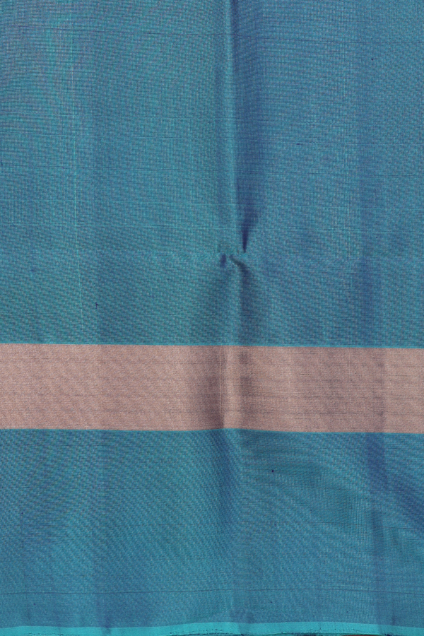 Soft Silk Saree In Violet With Zari Buttas