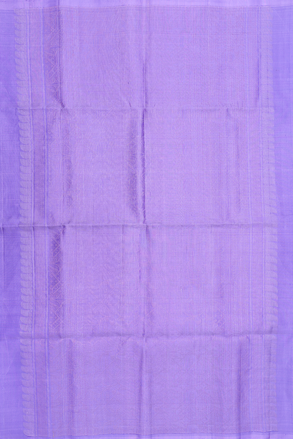 Soft Silk Saree In Violet With Zari Motifs